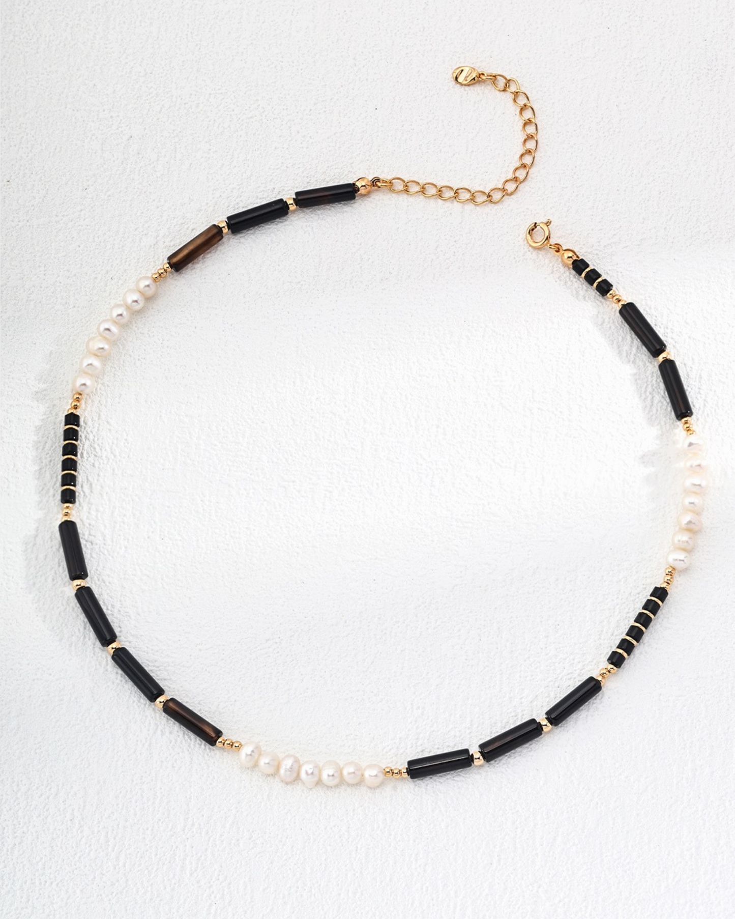 Noir Pearl Strand Necklace