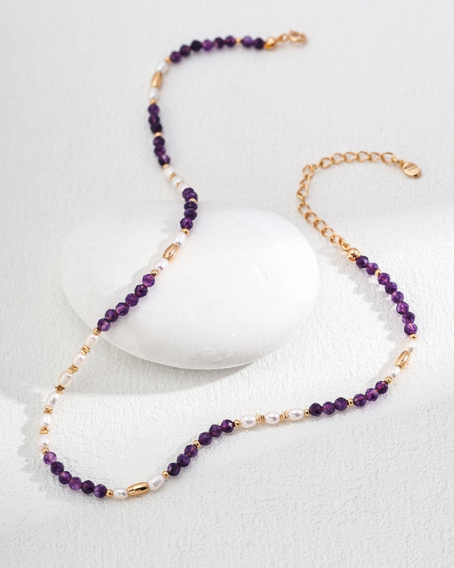 Amethyst Pearl Delight Necklace