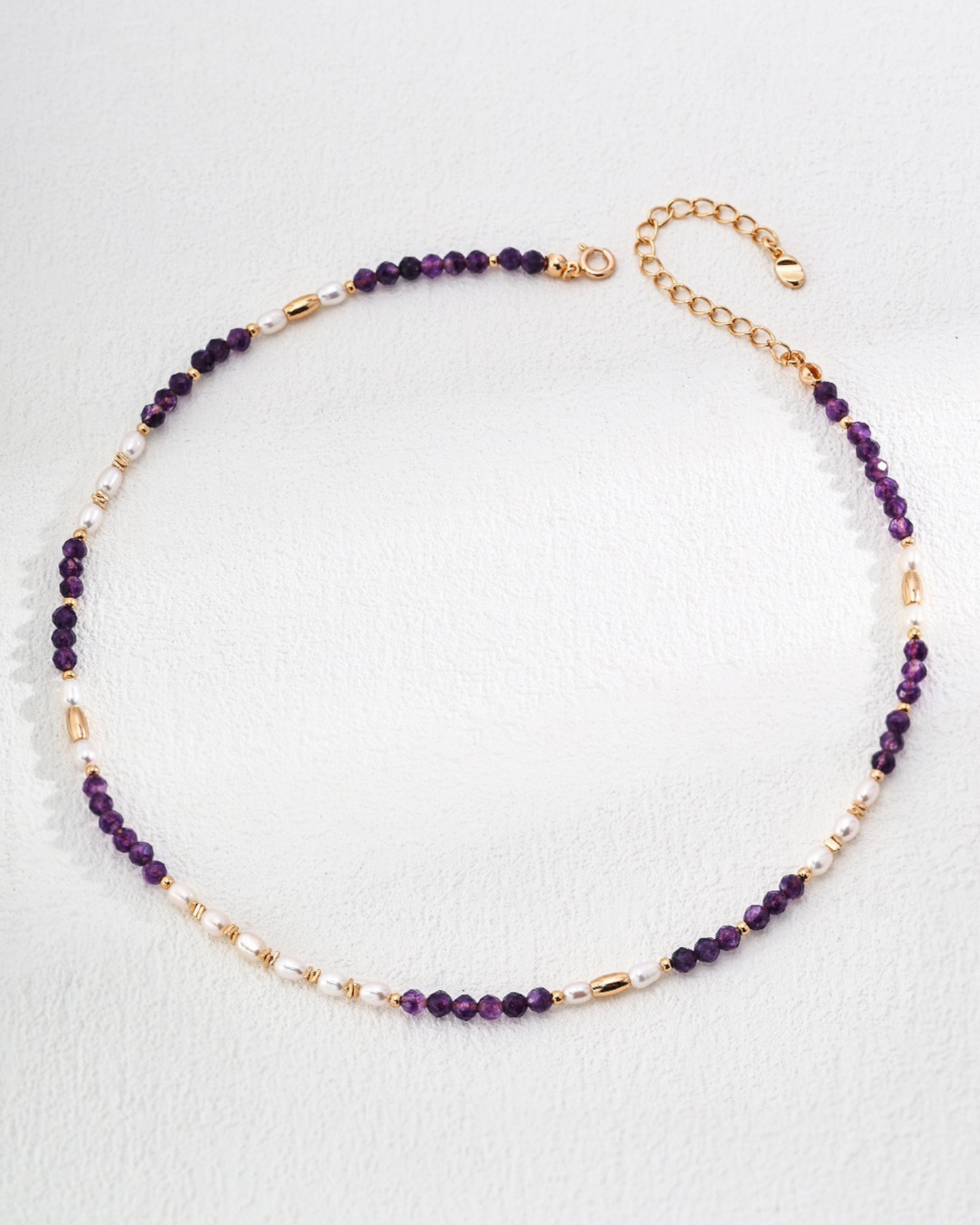 Amethyst Pearl Delight Necklace