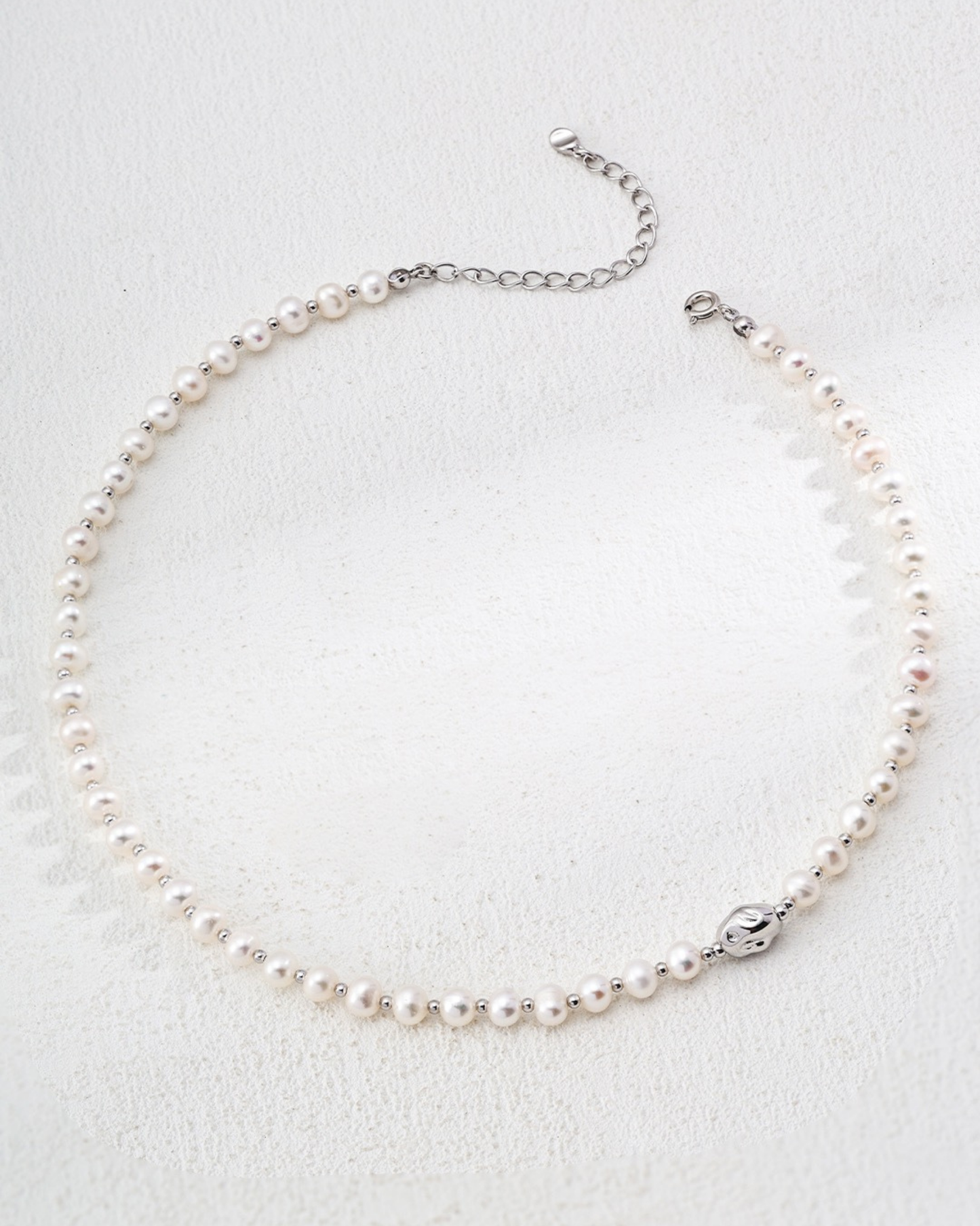 Golden Glow Pearl Necklace