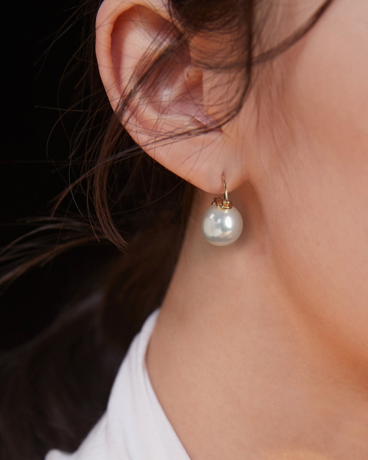Classic Pearl Drop Earrings