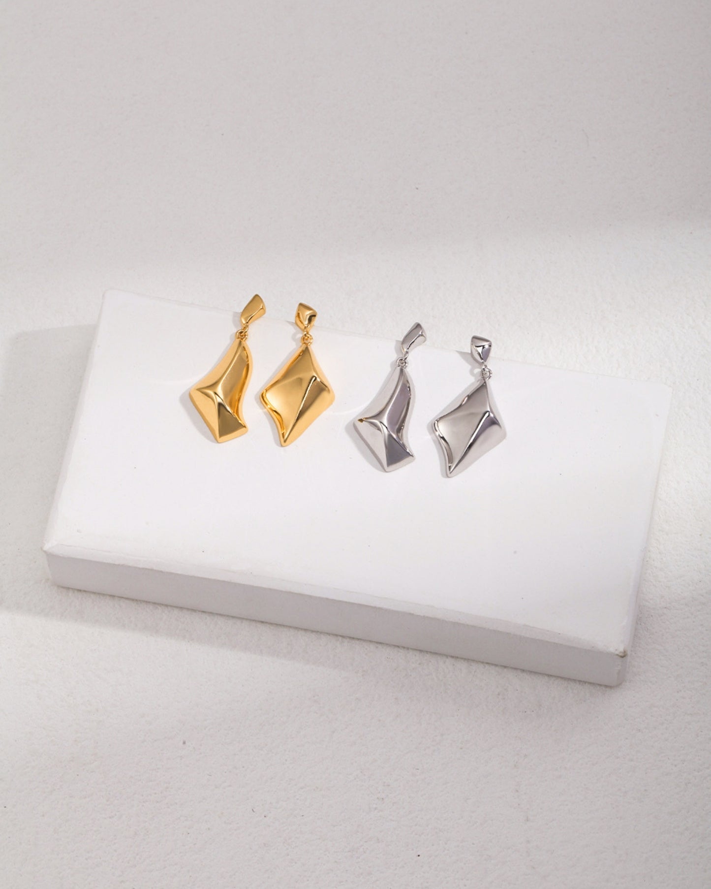 Sculptural Drop Earrings