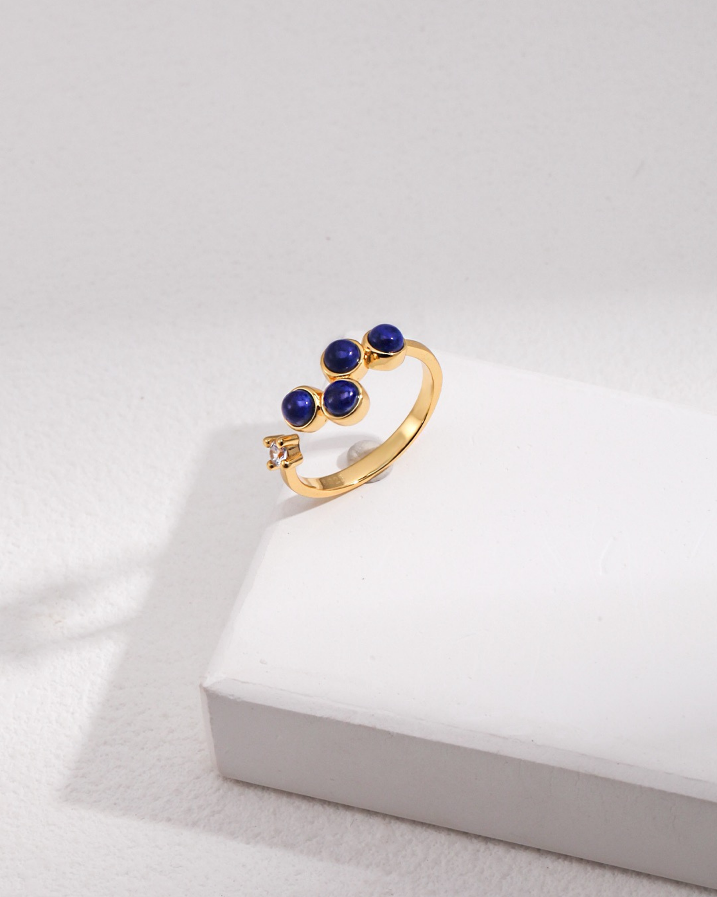 Celestial Blue Trio Ring