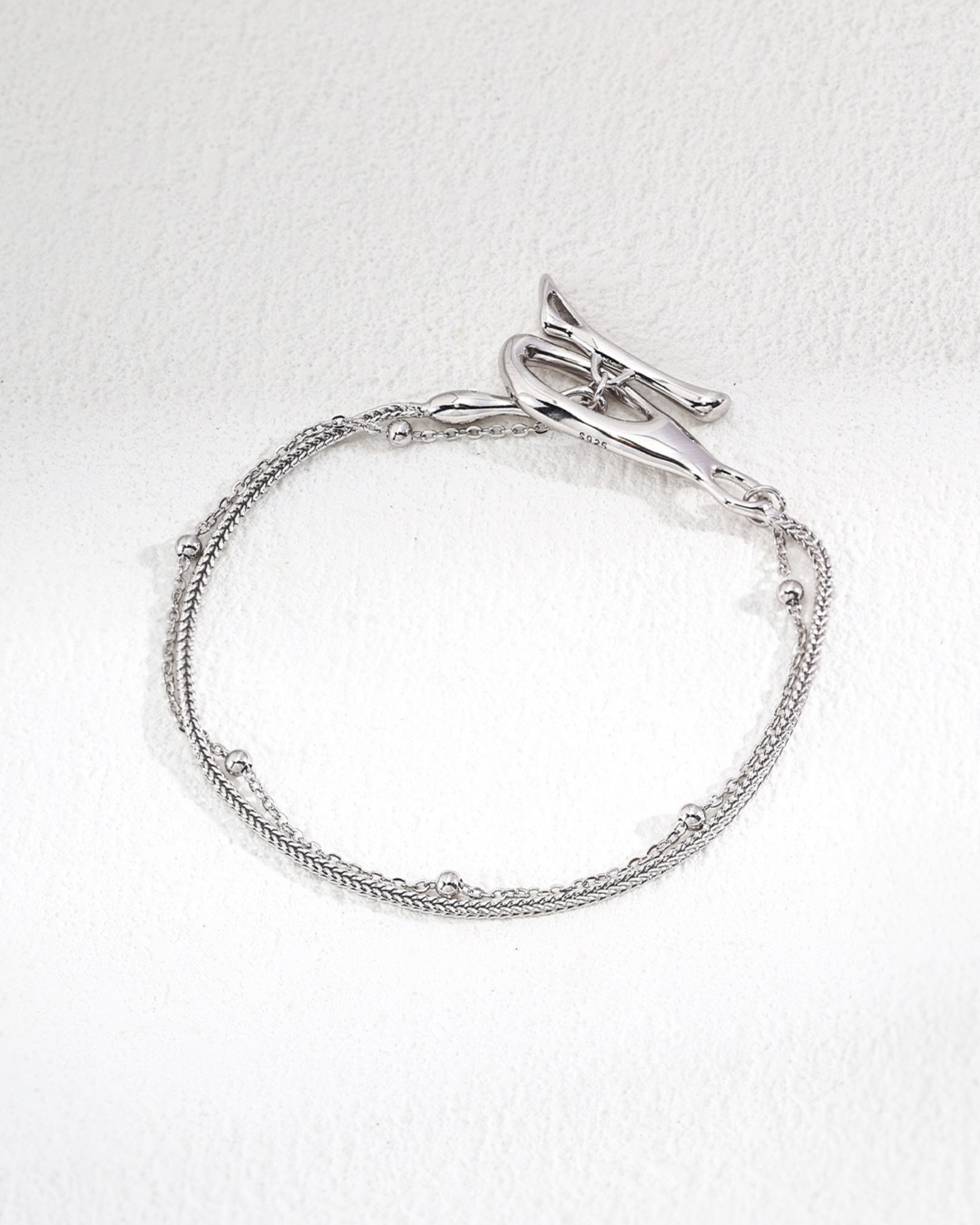 Silver Toggle Bracelet